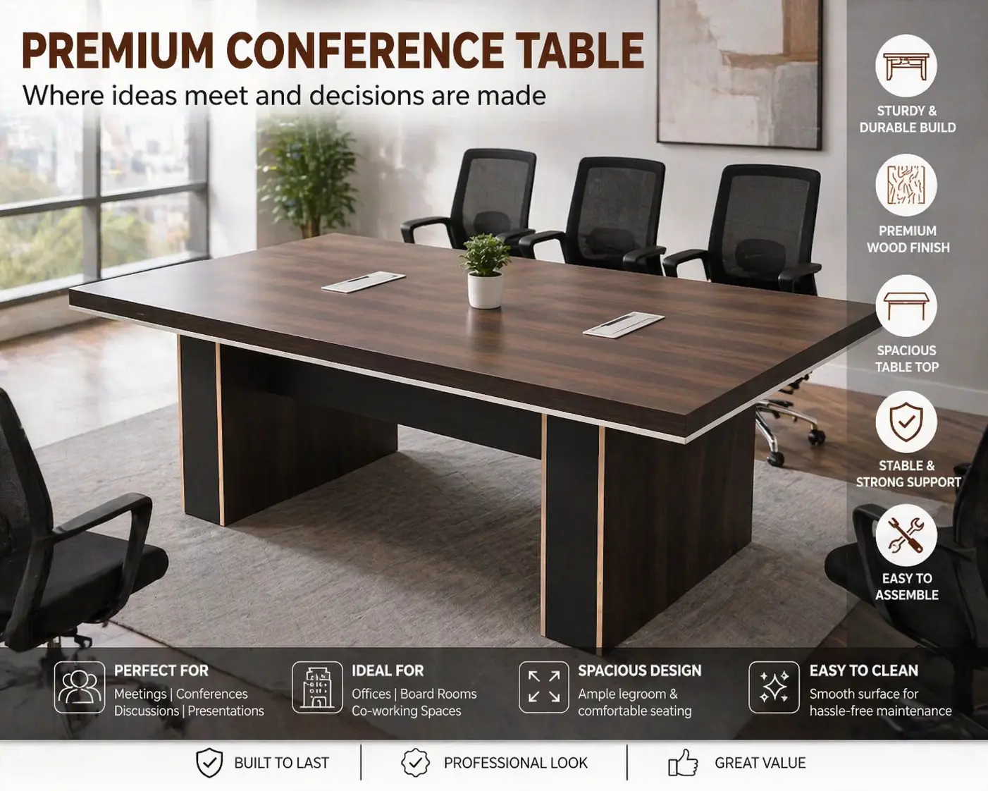conference table specs