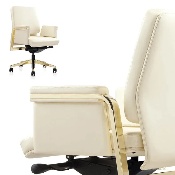 elite white office chair