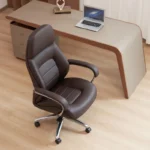 emperor high back chair front top view