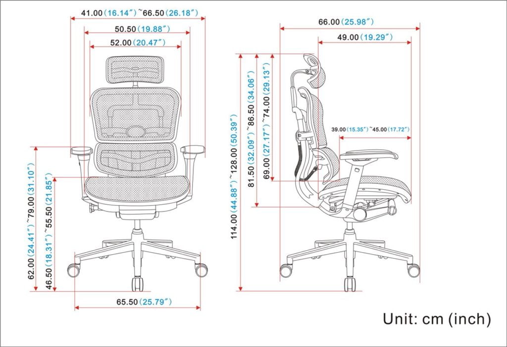 ergon seat sizing