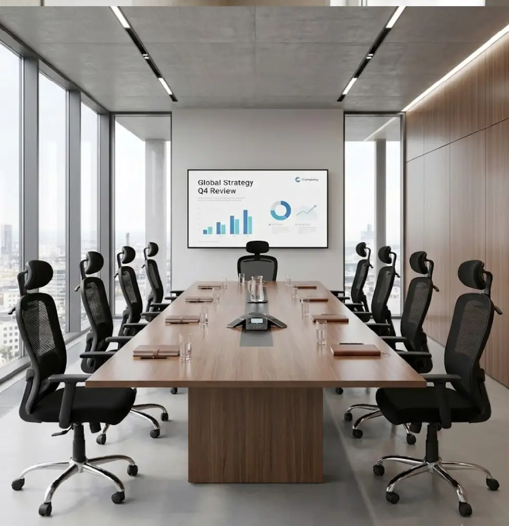 neo chair in conference room setup
