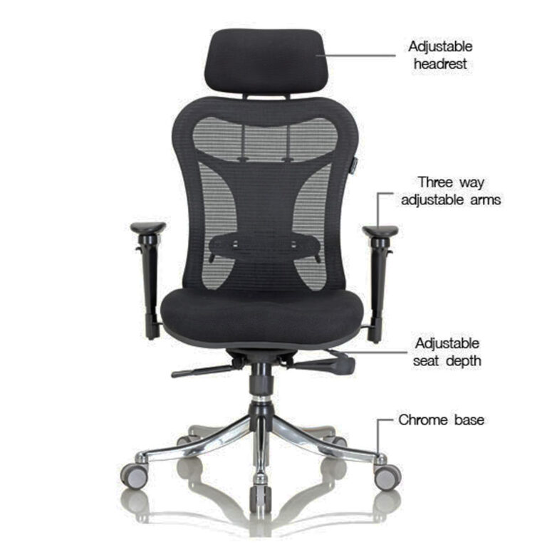 Buy Optima Ergonomic Chair With Multilock Mechanism & Diy (mesh)