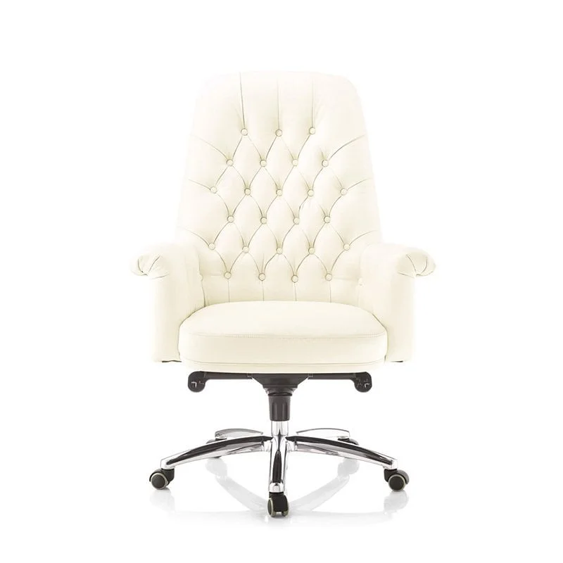 persia white office chair