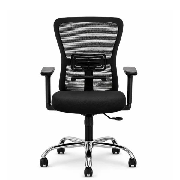 front view of zody medium back chair