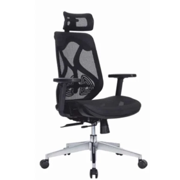 Zoner HB Chair Mesh Seat (Black) | Ample Seatings
