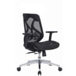 Zoner MB Mesh Chair (Black) | Officr Chair | Ample Seatings