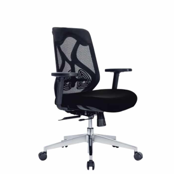 Zoner MB Chair Cushion Seat (Black) |Executive Chair | Ample Seatings