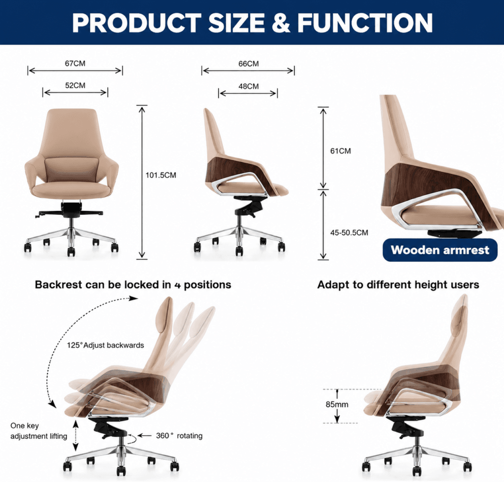 martin chair measurements