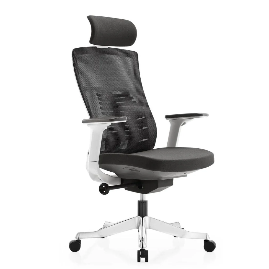 Inspire Chair (White frame Black Mesh) | Executive Chair