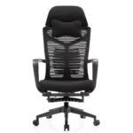 Relaxo Chair (Black frame Black Mesh) - Image 2