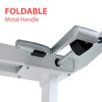 Q8741 Manual Sit & Stand Height Adjustable Desk - Image 5