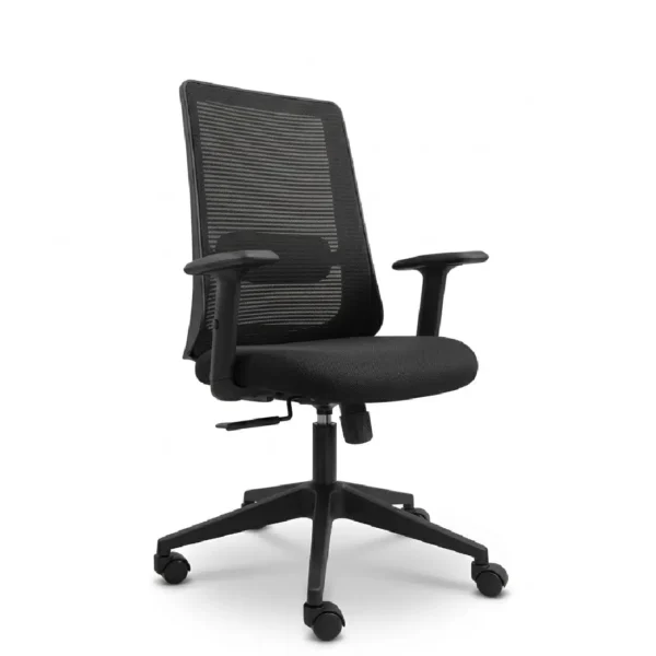 grace medium back chair front angle view