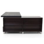 Side view of HP-587 office table showcasing its sleek design, built-in storage drawers, and sturdy frame.