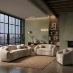 Designer Loop Lounge Sofa for luxury living room