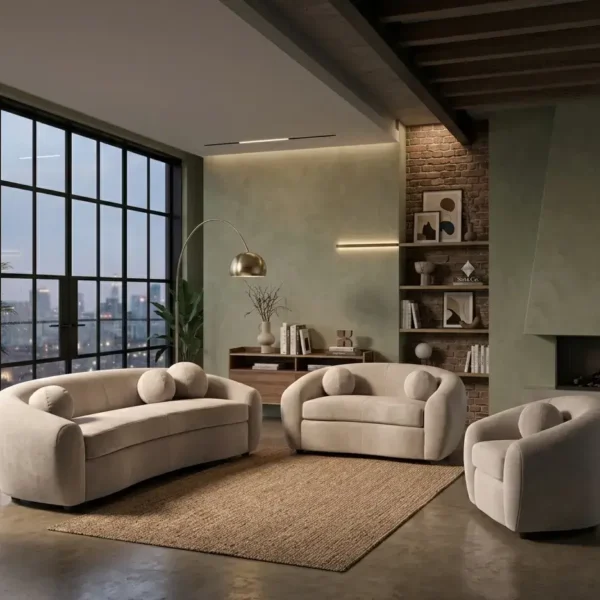 Designer Loop Lounge Sofa for luxury living room
