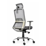 Marvel HB chair grey close-up seat cushion and armrest