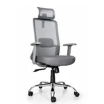 Comfortable grey office chair for work from home setup
