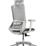 Marvel 2.0 Deluxe Grey Ergonomic Office Chair Back Angle View