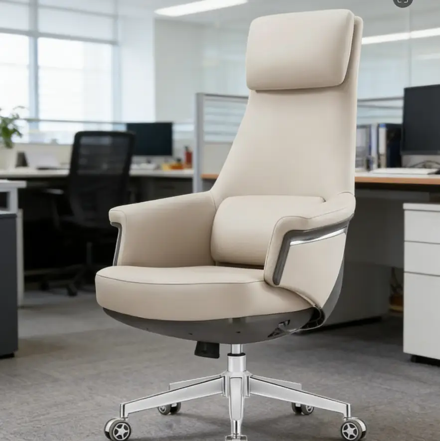closeup photo of carnival beige hb chair