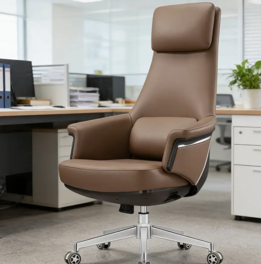 closeup photo of carnival brown chair