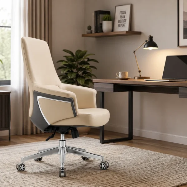 carnival medium back chair in work from home setup